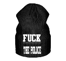 FuckThe-PoliceFuckFuck1988 Acrylic Rib Knit Beanie