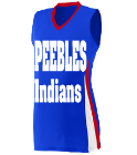 PEEBLESIndiansMUSSER24 Girls Softball / Volleyball Jersey 