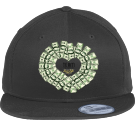 team-love-life- Flat Bill Snapback Cap