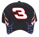 Dale-Earnhardt-Patriotic- Low Pro Pre Embroidered Otto Cap