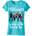 BSBCruise2018Im-cruisin-with-the-Backstreet-BoysIm-cruisin-with-theBackstreet-Boyskentuckysfinestcousinsgirl DISCONTINUED Junior Ladies Crewneck Tee - DT234C