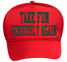 TAKE-FUNSERIOUSLY-AGAINGalle-Christmas2019 Golf Style Hat Otto Cap