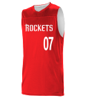 0707 Houston Rockets Youth Reversible Basketball Jerseys - A105LY-ROCKETS
