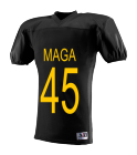 45MAGA45TRUMP Youth Intimidator Football Jersey