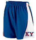 KY DISCONTINUED Augusta Ladies Wicking Mesh Basketball Varsity Shorts - 978