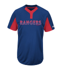 00player-name Custom Rangers Two-Button Jersey - Rangers-MAI383