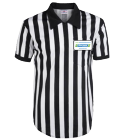 discount-mens DISCONTINUED Adult Football Officials' Warp-Knit Polyester Jersey (no pocket)-Teamwork Athletic-1121
