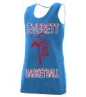 EVERETT-VIKINGSBASKETBALL Ladies Reversible Sleeveless Jersey