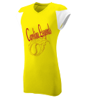 Carolina-LegendsPittsburgh2121Carolina-Legends Girls V-Neck Two Toned Jersey