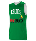 WENRealty Boston Celtics Youth Reversible Basketball Jerseys - A105LY-CELTICS