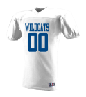 WILDCATS00-PLAYER00 Youth Intimidator Football Jersey