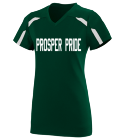PROSPER-PRIDE00 Ladies V-Neck Softball Jersey