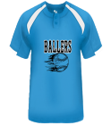BALLERSNAME23 Youth Baseball Jersey