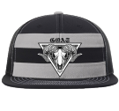 Goat-Float Flat Bill Snapback Cap