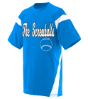 The-ScrewballsTaylor20 DISCONTINUED Adult Two Color Block Crew Neck Jersey  - 1610
