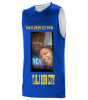 TJLJ-DUB-CITYGSW-RULE- Golden State Warriors  Youth Reversible Basketball Jerseys - A105LY-WARRIORS