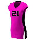 Basin-Recreation-Basin-Recreation-21 Ladies Three Colored V-Neck Jersey