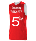 Spartanburg-5WardSpartanburg-5Ward Houston Rockets Youth Reversible Basketball Jerseys - A105LY-ROCKETS