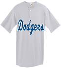 DodgersMartinezDodgers138 Adult Two-Button Baseball Jersey