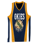 Okies DISCONTINUED Ladies Wicking Mesh Basketball Jersey