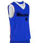 aces DONG SAN YOUTH GROUP DISCONTINUED Adult Reversible Basketball Jersey - Finger Roll - 142A