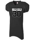 BOLD-GOLD30Mendoza30 Youth Nickelback Football Jersey