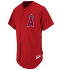 FERRELL19FERRELL19 Angels Official MLB Full Button Jersey - MAHD6840