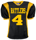 Rattlers4REYES4 DISCONTINUED Youth Steelmesh Football Jersey - Teamwork Athletic -1317