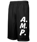 AMP-SHORTS Adult Mesh Shorts