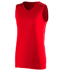 11 Ladies V-Neck Sleeveless Softball Jersey