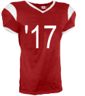 17 DISCONTINUED Youth Grinder Steelmesh Football Jersey -Teamwork Athletic-1380