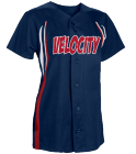 Velocity DISCONTINUED Girl's Changeup Softball Jersey - 1289