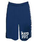 Navy DISCONTINUED Adult Sublimated Digi Camo Shorts
