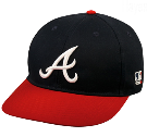 Hayes Atlanta Braves Official MLB Hat for Little Kids Leagues OCMLB300