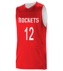 KEMPF Houston Rockets Youth Reversible Basketball Jerseys - A105LY-ROCKETS