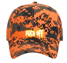 Fuck-Off Camoflauge Hat Otto Cap