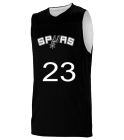 23FISH23 San Antonio Spurs Youth Reversible Basketball Jerseys - A105LY-SPURS