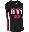 hot-boys- DISCONTINUED Adult Helix Baskeball Jersey - 1438