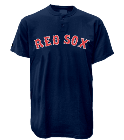 GARNER5 Custom Red Sox Two-Button Jersey - Red-Sox-MAI383