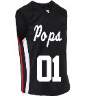 Pops- DISCONTINUED Adult Helix Baskeball Jersey - 1438