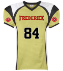 frederick DISCONTINUED Adult Red Zone Steelmesh Football Jersey 1355