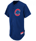 Javi Cubs Full Button Baseball Jersey - Adult MAHD6840
