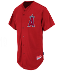 FERRELL19 Angels Official MLB Full Button Jersey - MAHD6840