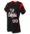 99Cobras99Chaitman Youth Custom Printed Team Softball Jerseys