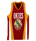 Okies DISCONTINUED Ladies Wicking Mesh Basketball Jersey