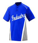 Industry Two Button Baseball Jersey