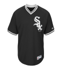 PRINCEPRINCE Youth White Sox Two-Button Jersey - White Sox-MAIY83