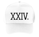 24K-Magic-White Pro Style Hat Otto Cap