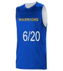 620 Golden State Warriors  Youth Reversible Basketball Jerseys - A105LY-WARRIORS