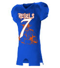 REBELS7COPLEY7 Youth Two Color Football Jersey  - 750EY